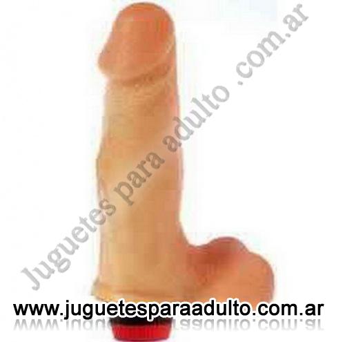 Consoladores, , 5 Pulgadas Con Vibrador Interno