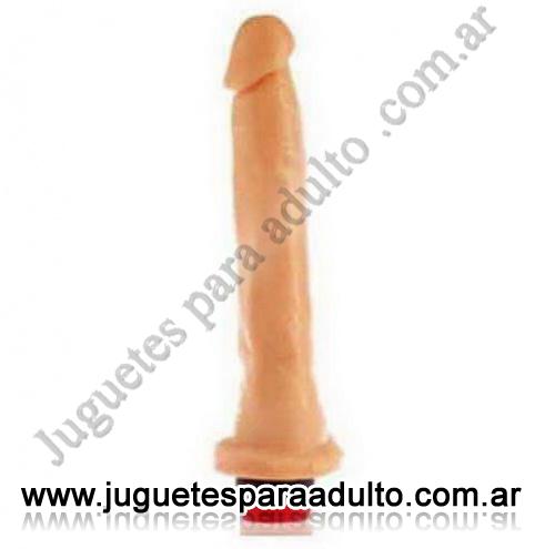 Vibradores, Vibradores piel, Consolador Siliconado Geminis Vibrador