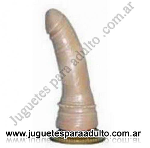 Consoladores, , Consolador Siliconado Anal Pene Curvo Silverado Sopapa