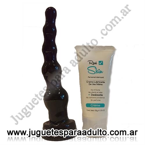 Productos eróticos, Kits, Inexpulsable anal con crema anal