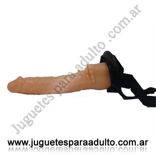 Especificos, Arneses y Strap On, Arnes mini cliterific carne