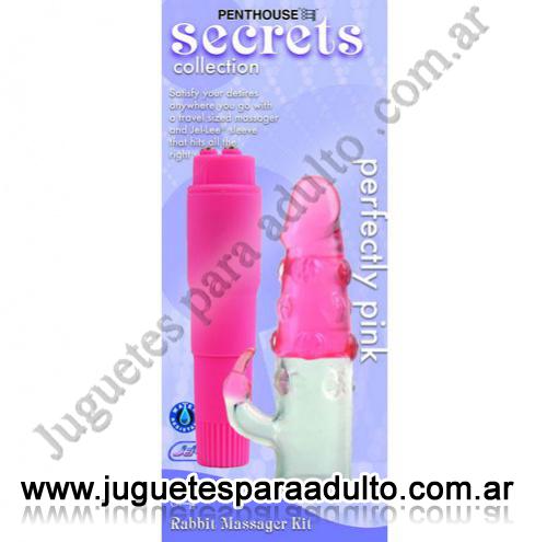 , , Rabbit Massager Kit Rosa , , Rabbit Massager Kit Rosa