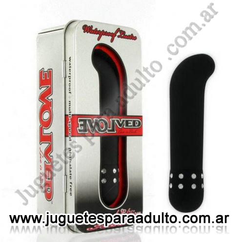 VIBRADORES, Vibradores rigidos, Evolved Diamond Negro Con Brillantes Curvo Vibradores, Vibradores rigidos, Evolved Diamond Negro Con Brillantes Curvo