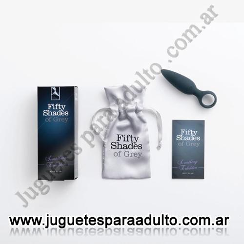 Productos eróticos, Importados 2015, Plug anal con extrator de 50 Sombras de Grey