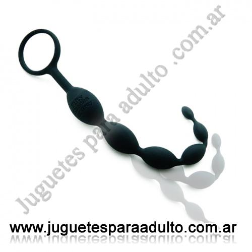 ANALES, Anal sin vibrador, Vara anal - Anal beads 50 Sombras de Grey Anales, Anal sin vibrador, Vara anal - Anal beads 50 Sombras de Grey