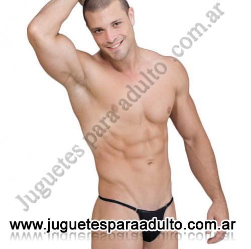 Lencería masculina, Lenceria masculina, Tanga Microfibra Negra