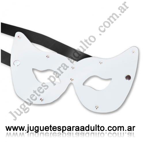 Accesorios, Antifaces eroticos, Antifaz Con Vista Gato Mariposa Blanco