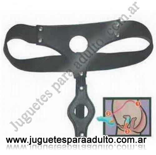 Especificos, Arneses y Strap On, Arnes Doble De Cuero