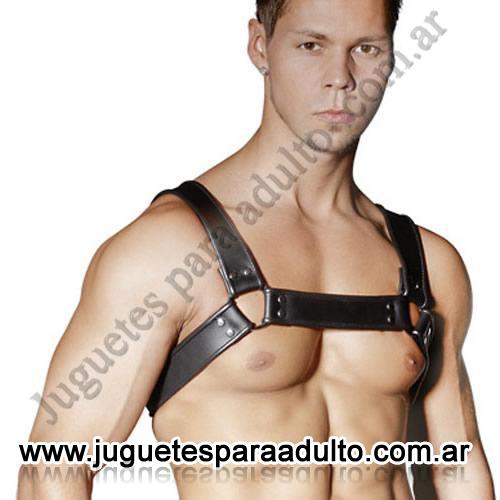 Cueros eróticos, Accesorios de cuero, Pechera corta para hombre