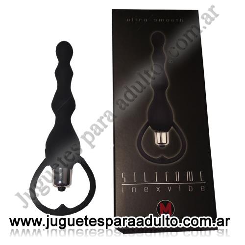 ANALES, Anal con vibrador, Dilatador anal satinado 7 velocidades Anales, Anal con vibrador, Dilatador anal satinado 7 velocidades