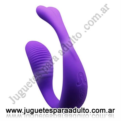 VIBRADORES, Vibradores premium, Doble vibrador manos libres con carga USB Vibradores, Vibradores premium, Doble vibrador manos libres con carga USB