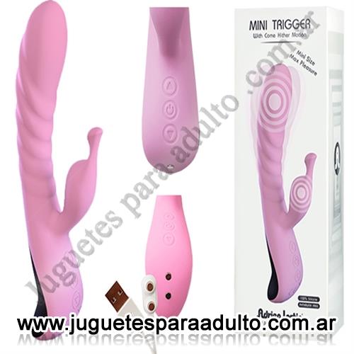 Vibradores, Vibradores premium, Vibrador con moviento estimulador del punto g y carga usb