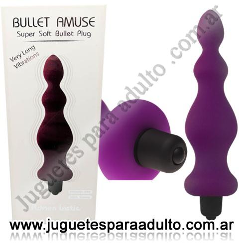 ANALES, Anal con vibrador, Amuse Estimulador anal Violeta Anales, Anal con vibrador, Amuse Estimulador anal Violeta