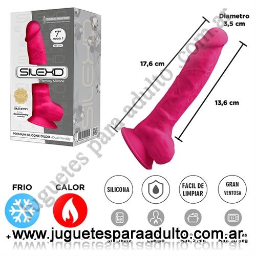 Marcas Importadas, Adrien Lastic, Dildo Rosa Premium Real Skin Model 1 de 18 centimetros con ventosa