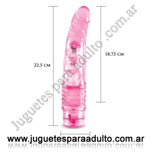 Vibradores, Vibradores jelly, Vibrador de 9 pulgadas con varias velocidades