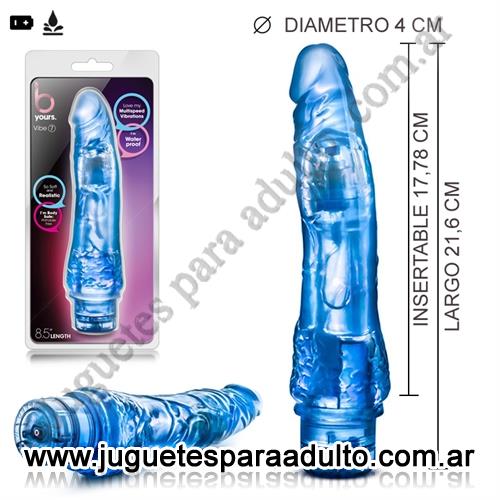 Productos eróticos, Importados 2019, Vibrador de varias velocidades celeste