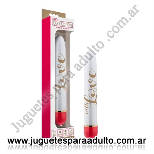 Vibradores, , Vibrador de 7 pulgadas rigido rojo