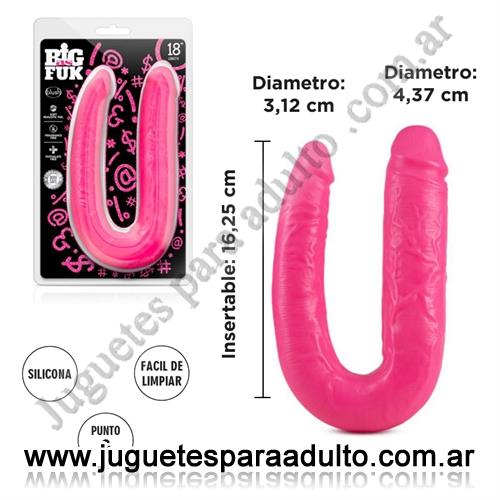 Marcas Importadas, Blush, Dildo de dos puntas con 46 centimetros de largo