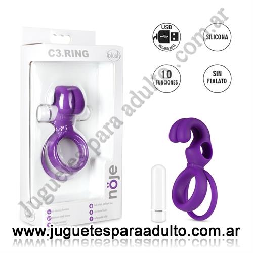 Vibradores, Anillos con vibrador, Anillo estimulador de clitoris y retardador de la eyaculacion