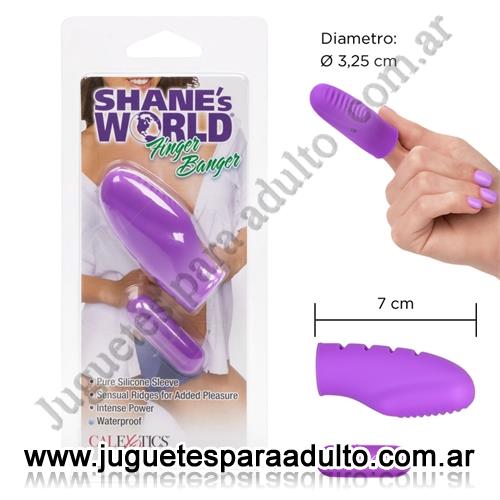 Marcas Importadas, California Exotic, Vibrador estimulador vaginal para dedo 