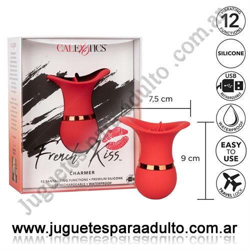 Vibradores, Vibradores premium, Masajeador vaginal French kiss con carga USB