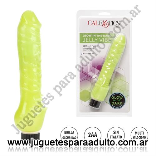 Marcas Importadas, California Exotic, Vibrador de varias velocidades y BRILLO en la oscuridad