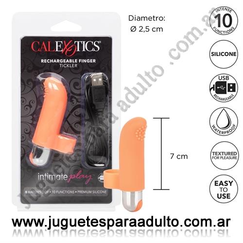 Vibradores, Vibradores para Parejas, Vibrador para dedo con carga USB