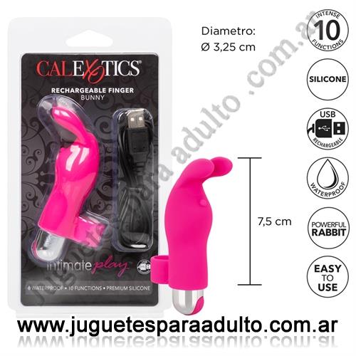 Estimuladores, Estimuladores femeninos, Estimulador de clitoris para dedo con carga USB