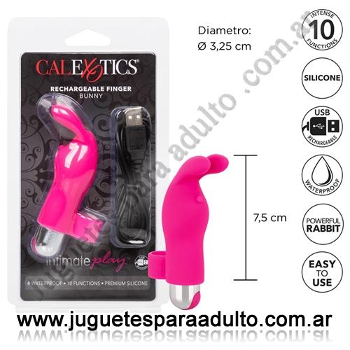 Estimuladores, Estimuladores de clitoris, Estimulador de clitoris para dedo con carga USB