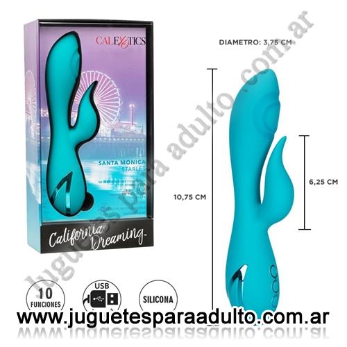 Productos eróticos, Usb recargables, Vibrador estimulador PREMIUM Santa Monica Starlet