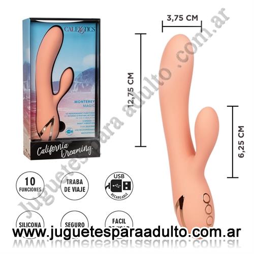 Marcas Importadas, California Exotic, Monterrey Magic vibrador PREMIUM con carga USB