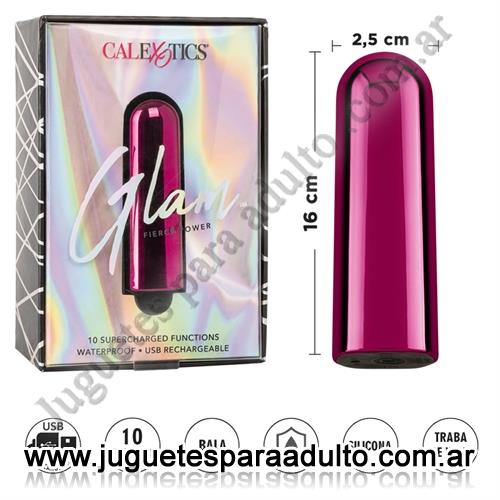 Estimuladores, Estimuladores de clitoris, Bala vibradora con carga USB y varias velocidades