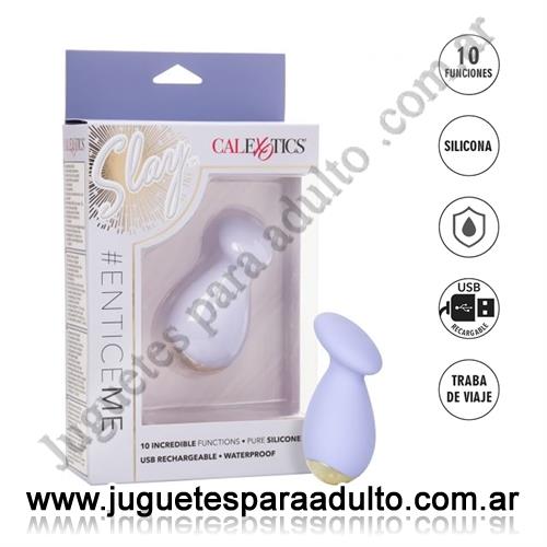 Marcas Importadas, California Exotic, Masajeador vaginal con 10 funciones de vibracion y carga USB