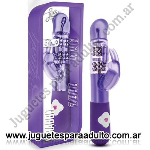 VIBRADORES, Vibradores premium, Rotativo violeta con conejo, 2 motores y 7 velocidades Vibradores, Vibradores premium, Rotativo violeta con conejo, 2 motores y 7 velocidades