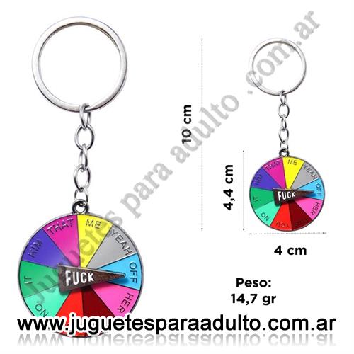Accesorios, Accesorios eroticos, Llavero ruleta fuck