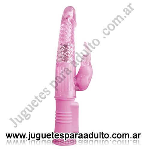 Vibradores, Vibradores con estimulacion, Vibrador Rotativo 4PLAY con estimulador de clítoris conejo