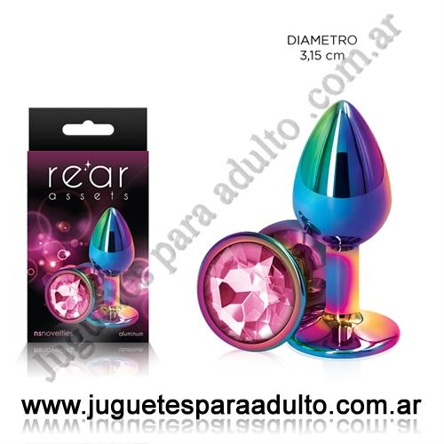 Anales, , Joya anal metalizada de 7x3,2 cm