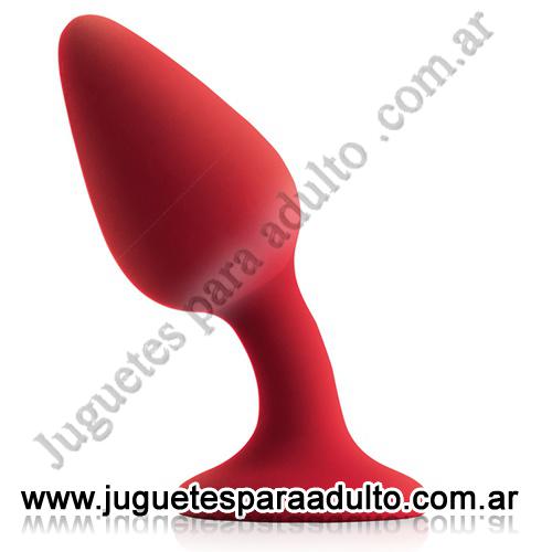 ANALES, Anal sin vibrador, Plug anal atenciopelado con bola en el interior Anales, Anal sin vibrador, Plug anal atenciopelado con bola en el interior