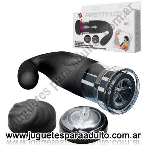 Estimuladores, , Masturbador masculina con vibrador 4 rotaciones. Sube y baja