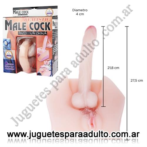 Estimuladores, Estimuladores especiales, Vagina mas dildo de silicona con control de temperatura y distintas vibraciones