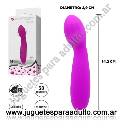 Productos eróticos, Usb recargables, Vibrador de punto G con carga USB