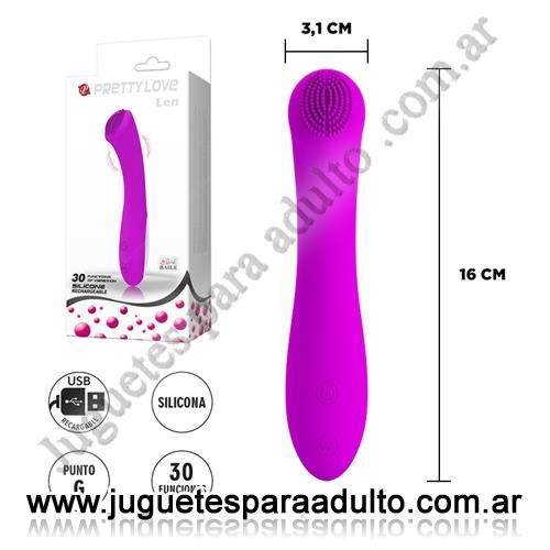 Estimuladores, Estimuladores especiales, Estimulador femenino con textura especial en la punta y carga USB