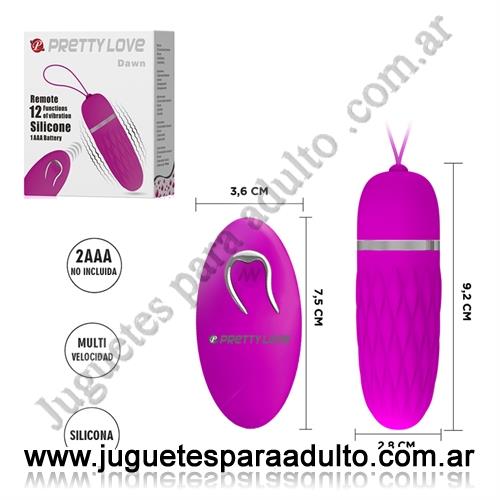 Estimuladores, Estimuladores de clitoris, Bala vibradora con control remoto y 12 velocidades de vibracion