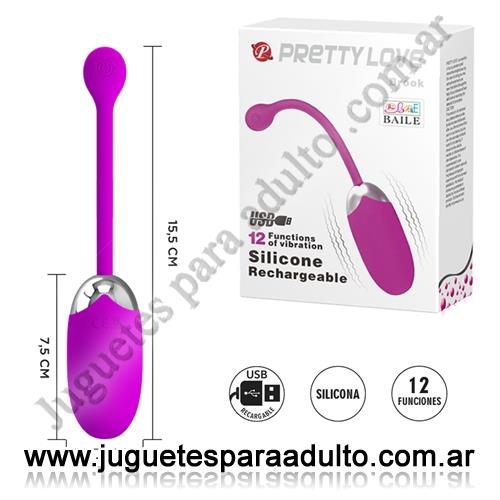 Estimuladores, Estimuladores de clitoris, Bala vibradora inalambrica con 12 velocidades y carga USB