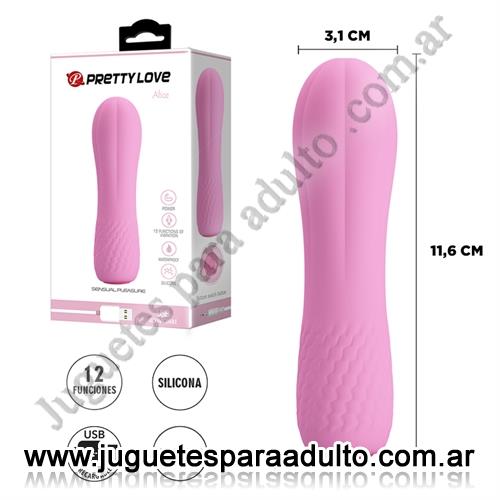 Estimuladores, Estimuladores de clitoris, Bala vibradora de suave textura y carga USB