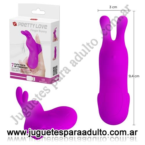 Accesorios, Accesorios eroticos, Vibrador de dedo para estimulacion vaginal y  carga USB