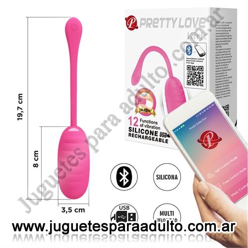 Estimuladores, Estimuladores de clitoris, Bala vibradora con control via BLUETOOTH y 12 funciones de vibracion