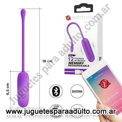 Productos eróticos, Usb recargables, Bala vibradora con 12 modos de vibracion con funcion de memoria y carga USB