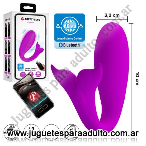 Vibradores, Vibradores premium, Estimulador femenino con 12 modos de vibracion y control via APP