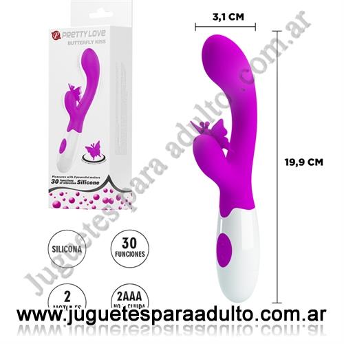 Estimuladores, Estimuladores de clitoris, Vibrador con estimulador de clitoris con varias velocidades